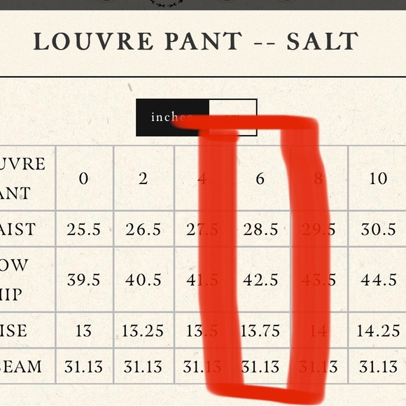 DOEN LOUVRE PANT, SIZE 6, NWT, SALT. Currently retailing at $198! - Picture 4 of 8
